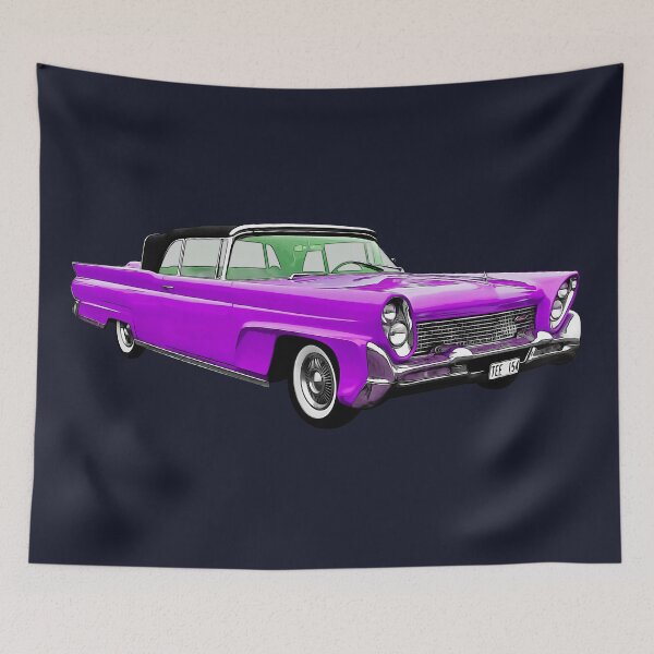 Item preview, american classic purple car designed and sold by MikaelSh.