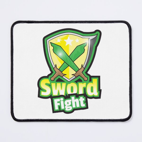 Item preview, Sword Fight written e-sport shield graphic designed and sold by feel-free-store.