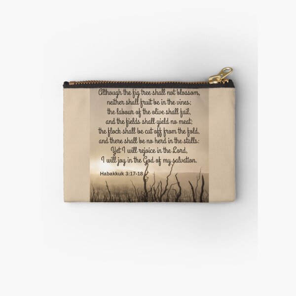 Item preview, Habakkuk 3:17-18 KJV designed and sold by Caregiverology.
