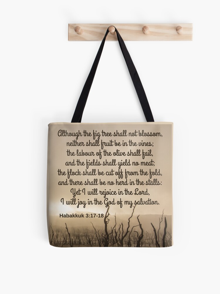 Yet I Will Rejoice {Tote Bag} Yet I Will Rejoice {Tote Bag}