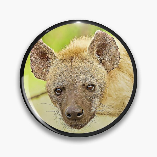 Item preview, Hyena Portrait designed and sold by RevolutionInPaint.