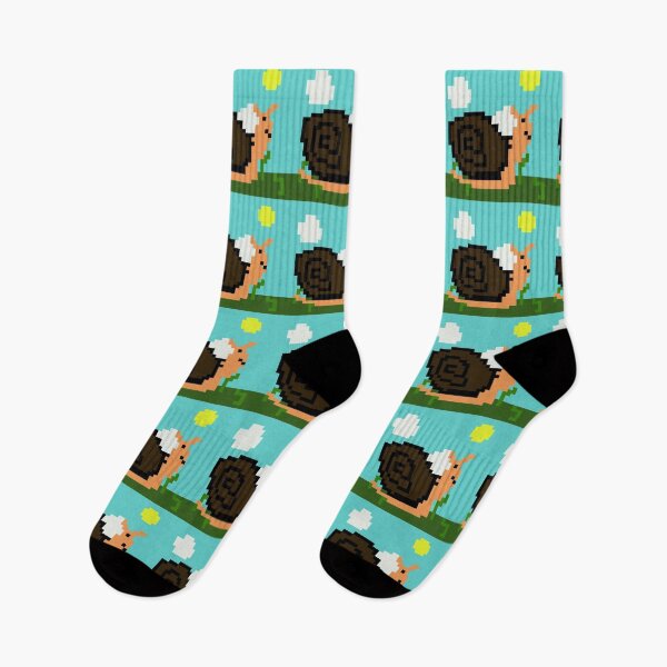 Item preview, Cute Spring Snail Pixel Art designed and sold by LittleDollGames.