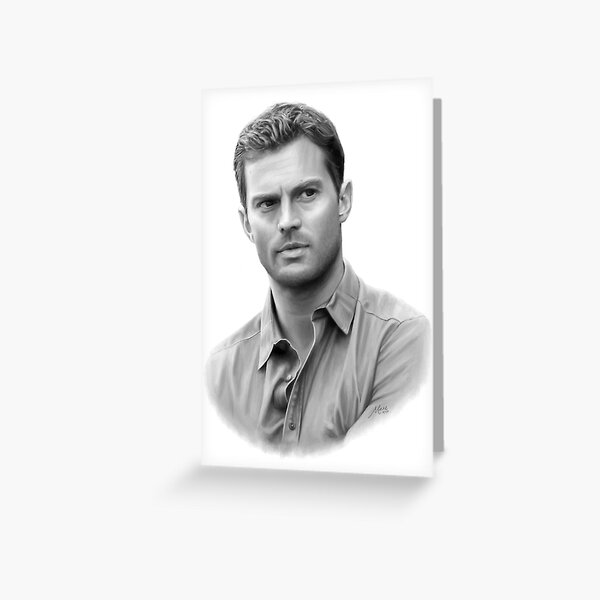 Jamie Dornan Greeting Card