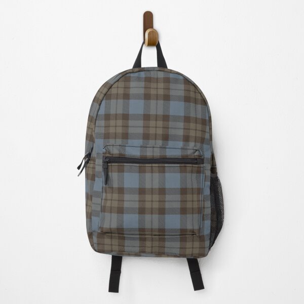 Item preview, Scotland Fraser Clan, Celtic plaid pattern in brown and blue designed and sold by TheHappyDoe.