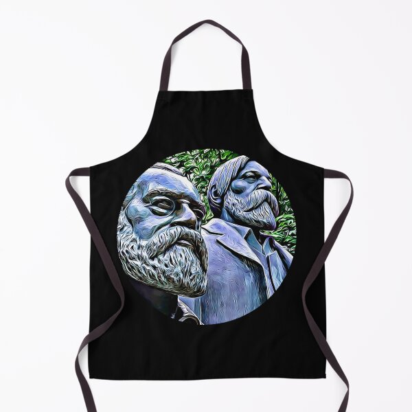 Item preview, Marx and Engels Portrait designed and sold by RevolutionInPaint.
