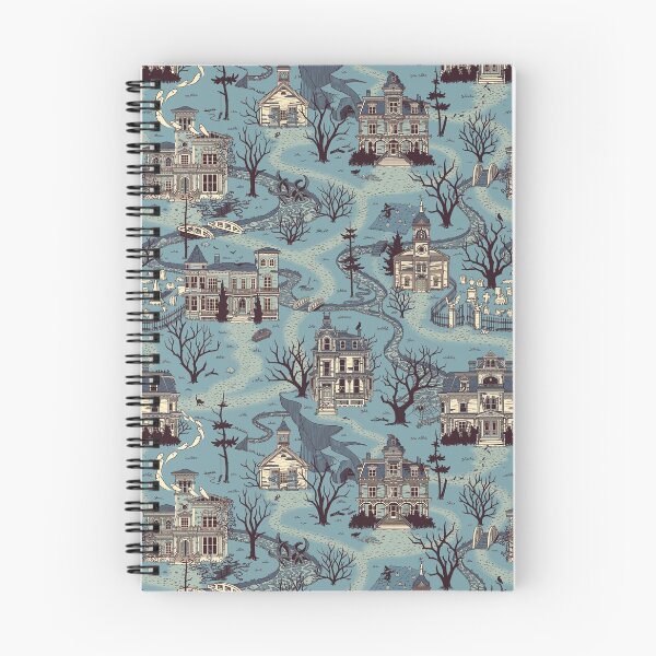 Item preview, Haunted Village (Midnight Blues) designed and sold by JadaFitch.