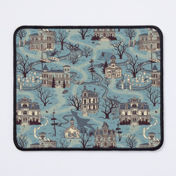 Item preview, Haunted Village (Midnight Blues) designed and sold by JadaFitch.