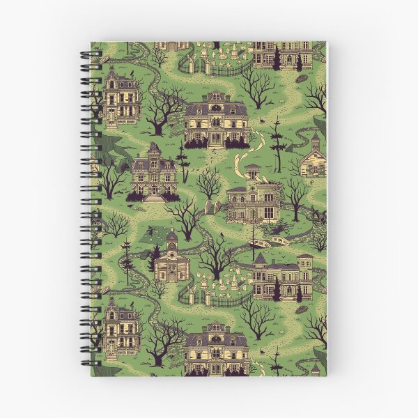 Item preview, Haunted Village (Frankenstein Green) designed and sold by JadaFitch.