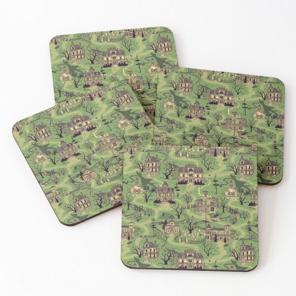 Item preview, Haunted Village (Frankenstein Green) designed and sold by JadaFitch.