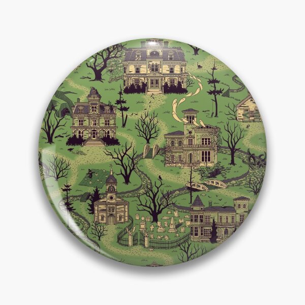 Item preview, Haunted Village (Frankenstein Green) designed and sold by JadaFitch.