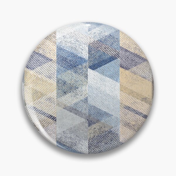 Item preview, Textured light blue, beige zigzag. designed and sold by marinaklykva.