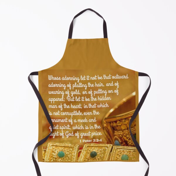 Item preview, 1 Peter 3:3-4 KJV designed and sold by Caregiverology.