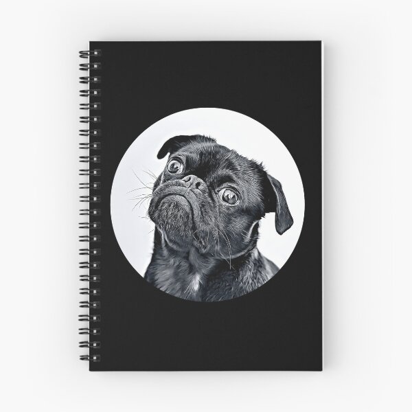 Item preview, Pug Portrait designed and sold by RevolutionInPaint.