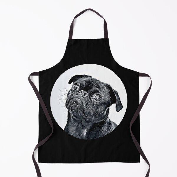 Item preview, Pug Portrait designed and sold by RevolutionInPaint.