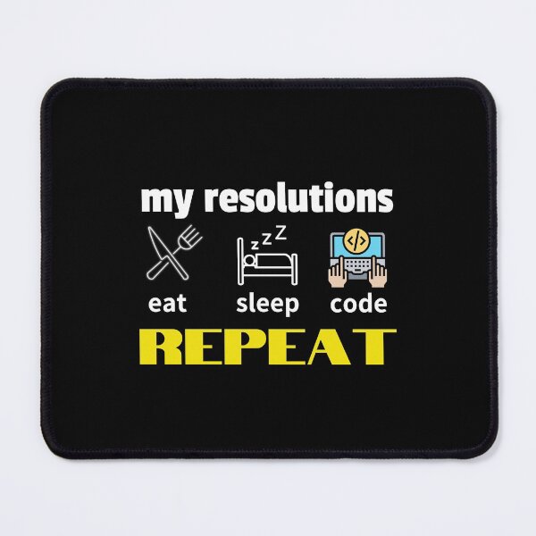 Item preview, My New Year’s Resolutions designed and sold by theredsharp.