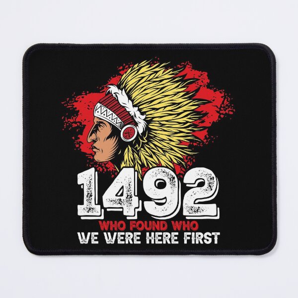 Item preview, 1492 Who Found Who We T-Shirt designed and sold by AEGMEDIA.