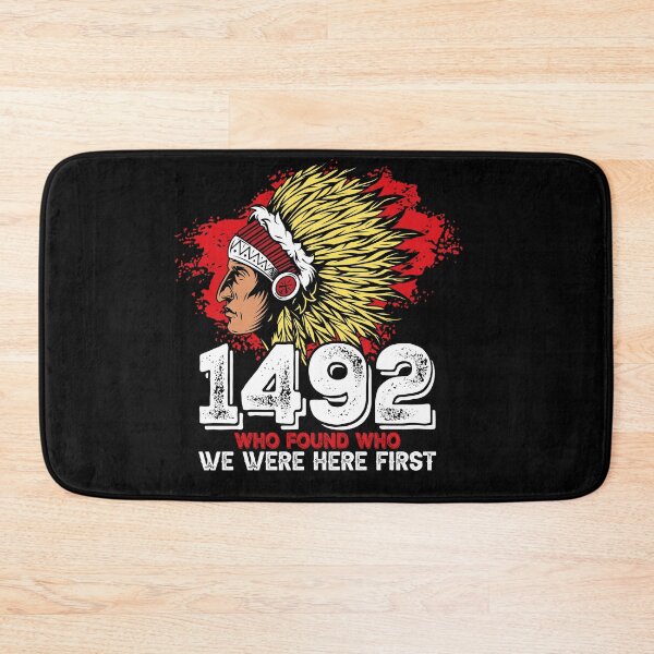 Item preview, 1492 Who Found Who We T-Shirt designed and sold by AEGMEDIA.