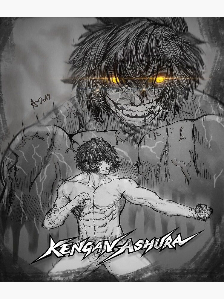 Kengan Ashura Ohma Tokita Poster by RayenCompany1