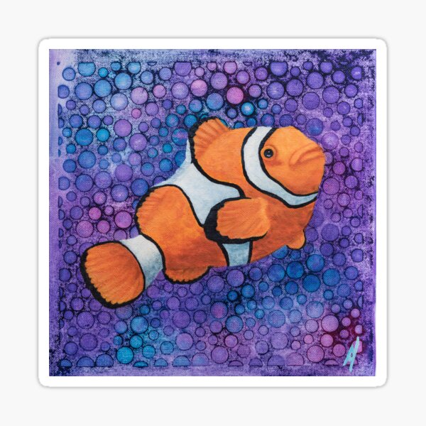 "Finding Nimoy" - the Clownfish Sticker