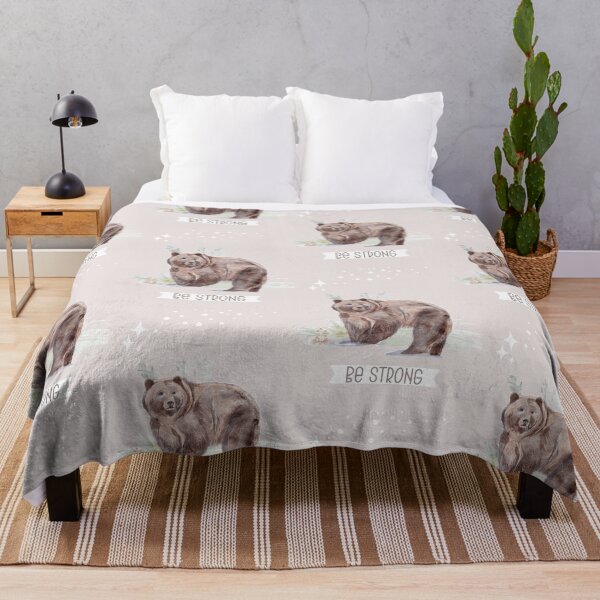 Item preview, Watercolor Bear, Brown Bear, Forest Bear designed and sold by DearSunny.
