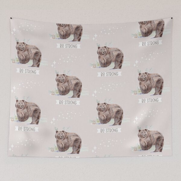Item preview, Watercolor Bear, Brown Bear, Forest Bear designed and sold by DearSunny.