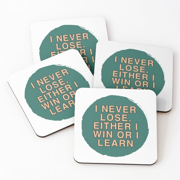 Item preview, I NEVER LOSE EITHER I WIN OR I LEARN designed and sold by Sky1I.