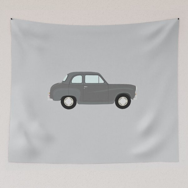 Item preview, Austin A35 Saloon Classic Car (Tweed Grey) designed and sold by JHMimaging.