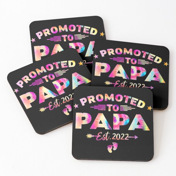 Item preview, Tie Dye Promoted To Papa Est 2022 Mothers Day New Dad designed and sold by EverettLacy.