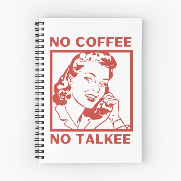 Item preview, No Coffee No Talkee, Coffee Then Talkee, Coffee First Then Talkee, Red designed and sold by anghelapparel.