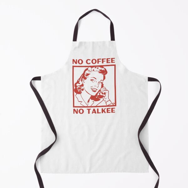 Item preview, No Coffee No Talkee, Coffee Then Talkee, Coffee First Then Talkee, Red designed and sold by anghelapparel.