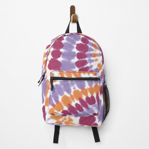 Item preview, Spiral Deep Orange, Lilac, Fuchsia - Tie Dye designed and sold by StarsForgers.