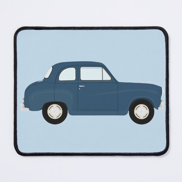 Item preview, Austin A35 Saloon Classic Car (Island Blue) designed and sold by JHMimaging.
