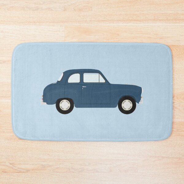Item preview, Austin A35 Saloon Classic Car (Island Blue) designed and sold by JHMimaging.