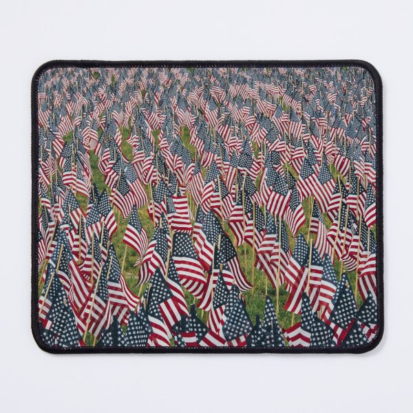 Item preview, American Flags in the wind designed and sold by DNPrints.