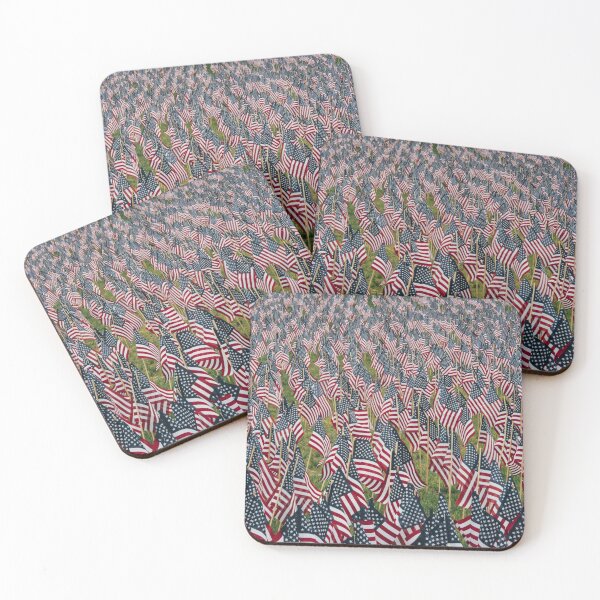 Item preview, American Flags in the wind designed and sold by DNPrints.