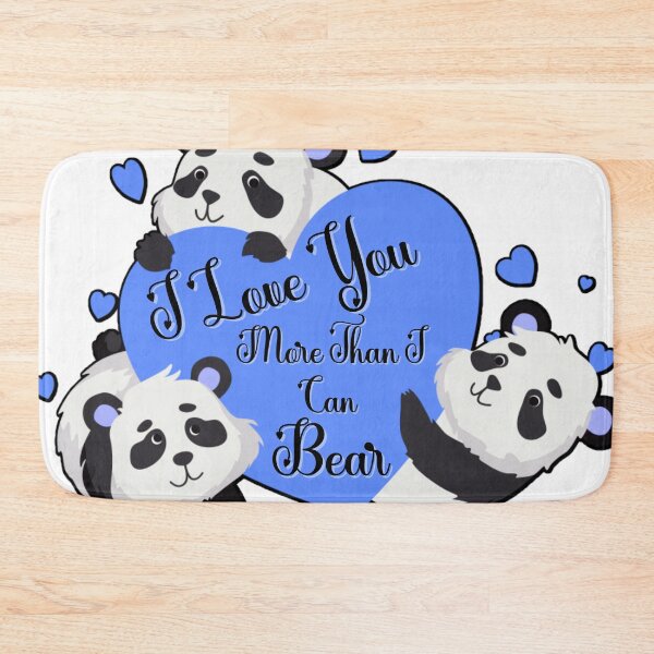 Item preview, Panda Bears I Love You More Than I Can Bear  designed and sold by Wheeler-Styl3.