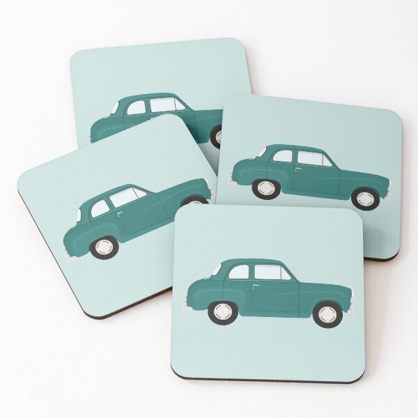 Item preview, Austin A35 Saloon Classic Car (Kingfisher Blue) designed and sold by JHMimaging.