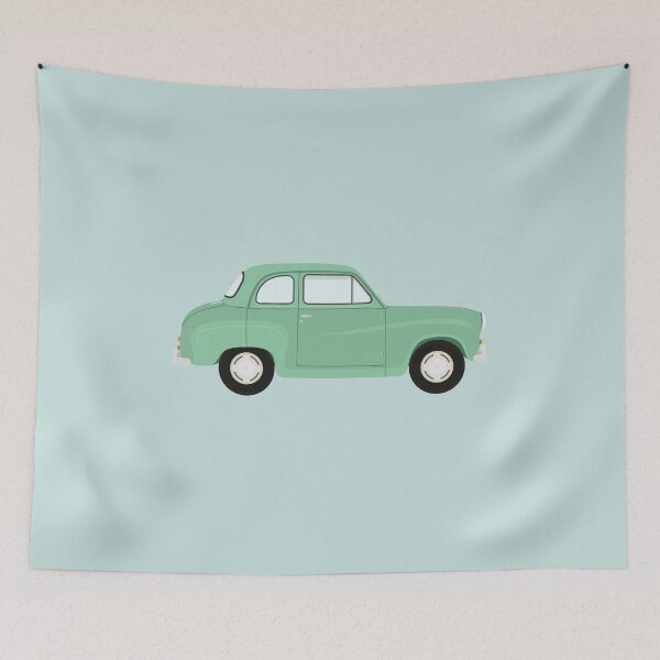 Item preview, Austin A35 Saloon Classic Car (Palm Green) designed and sold by JHMimaging.