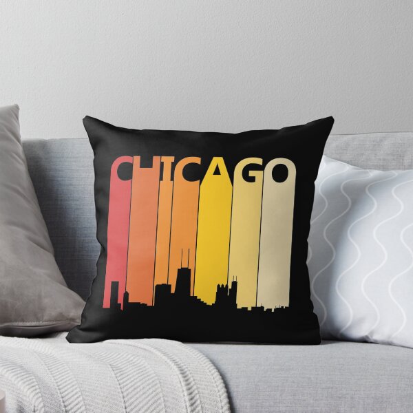 Item preview, Retro Chicago Skyline Silhouette designed and sold by paulveri.