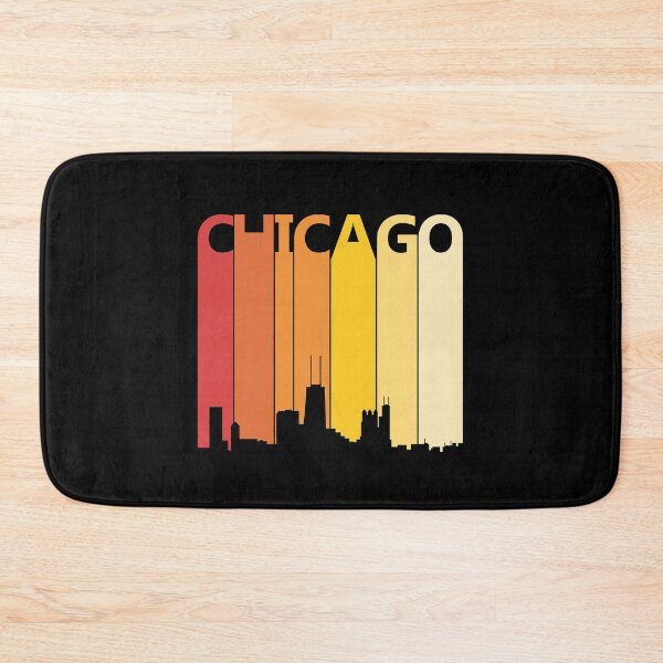 Item preview, Retro Chicago Skyline Silhouette designed and sold by paulveri.