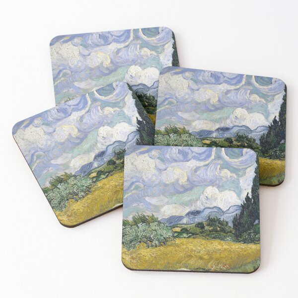 Item preview, Cypresses in summer designed and sold by DNPrints.