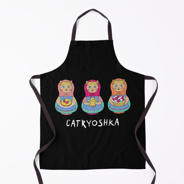 Item preview, Catryoshka Matreshka Cat Babushka Style designed and sold by RussianGifts.