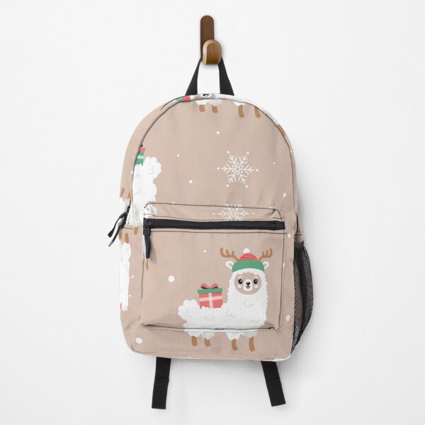 Item preview, Cute Reindeer llamas Pattern designed and sold by nouveaudecor.