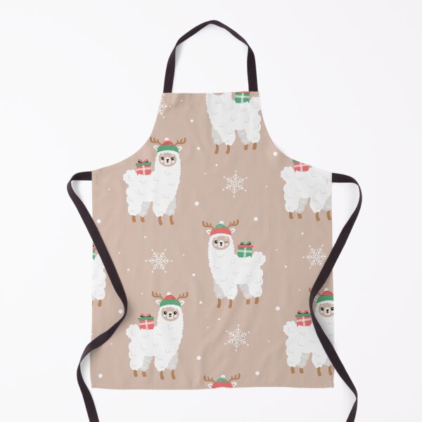 Item preview, Cute Reindeer llamas Pattern designed and sold by nouveaudecor.