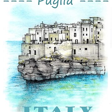 Artwork thumbnail, Puglia, Italy (Polignano a Mare) by Matteo Nigro