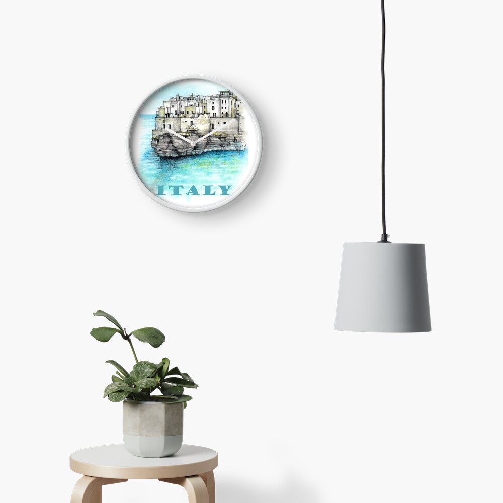 Item preview, Clock designed and sold by matteo-sketcher.