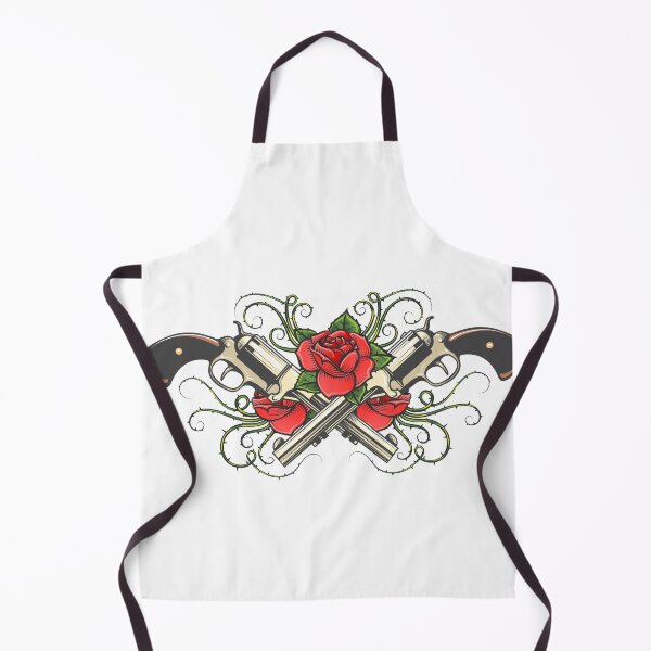 Item preview, Two Guns and Roses with Thorns designed and sold by devaleta.