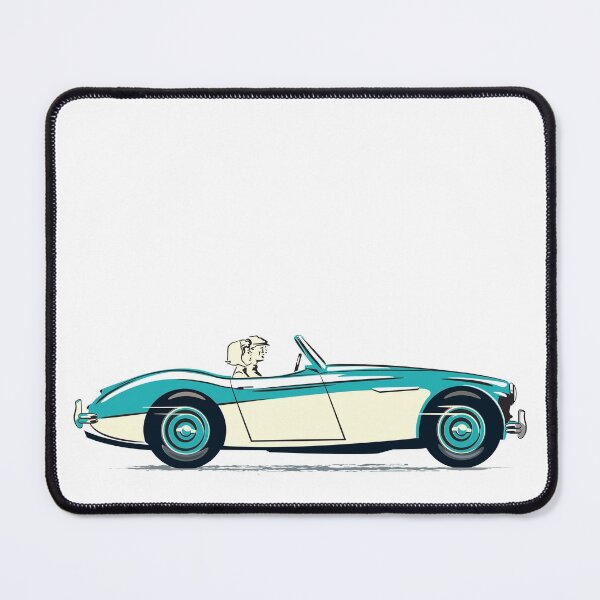 Aperçu de l'œuvre Couleur vert de Floride et blanc ivoire AH 3000 dans le style de promotion de lancement de 1959 créée et vendue par Bigs66.