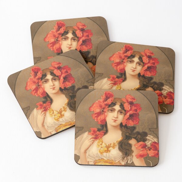 Item preview, Poppy Perfection (1900) - Mary Golay designed and sold by SALON DES ARTS.