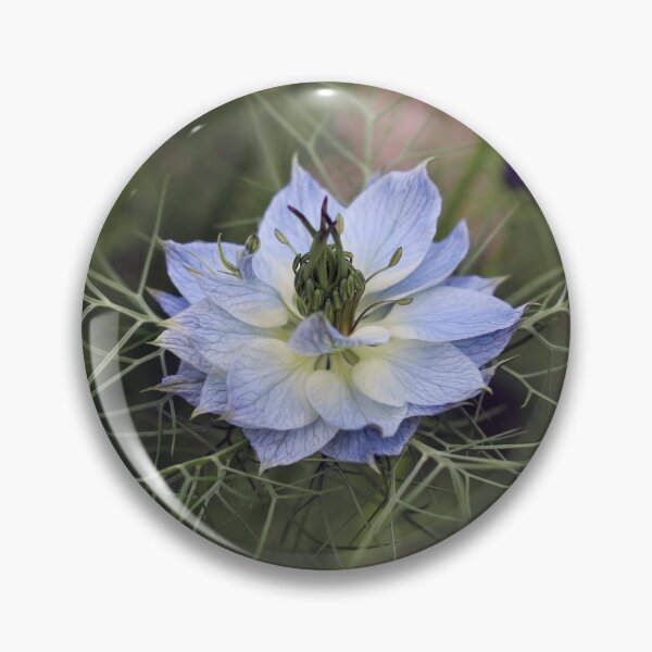 Item preview, Light Blue Nigella Damascena designed and sold by SweepingShadows.